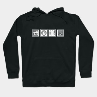 Electronic Musician, Beatmaker and Producer Hoodie